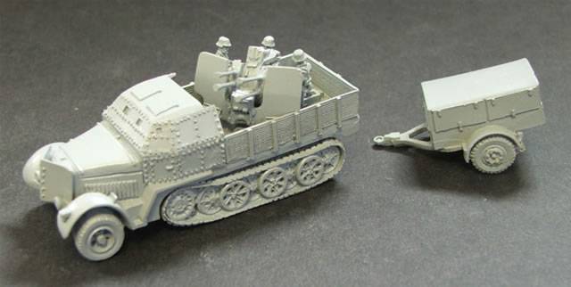 Sdkfz 7/1 with armored cab